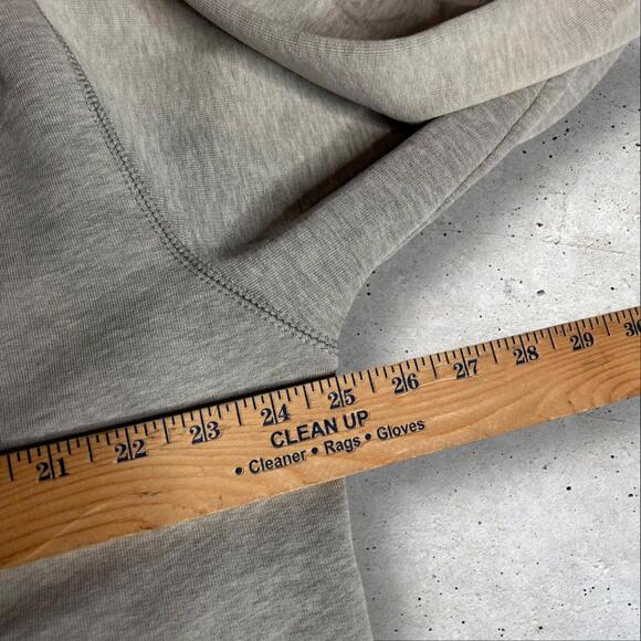 Y2k Old Navy Logo Full Zip Hoodie Gray‎ Hooded Sweatshirt Spell Out Size XL - Picture 8 of 10